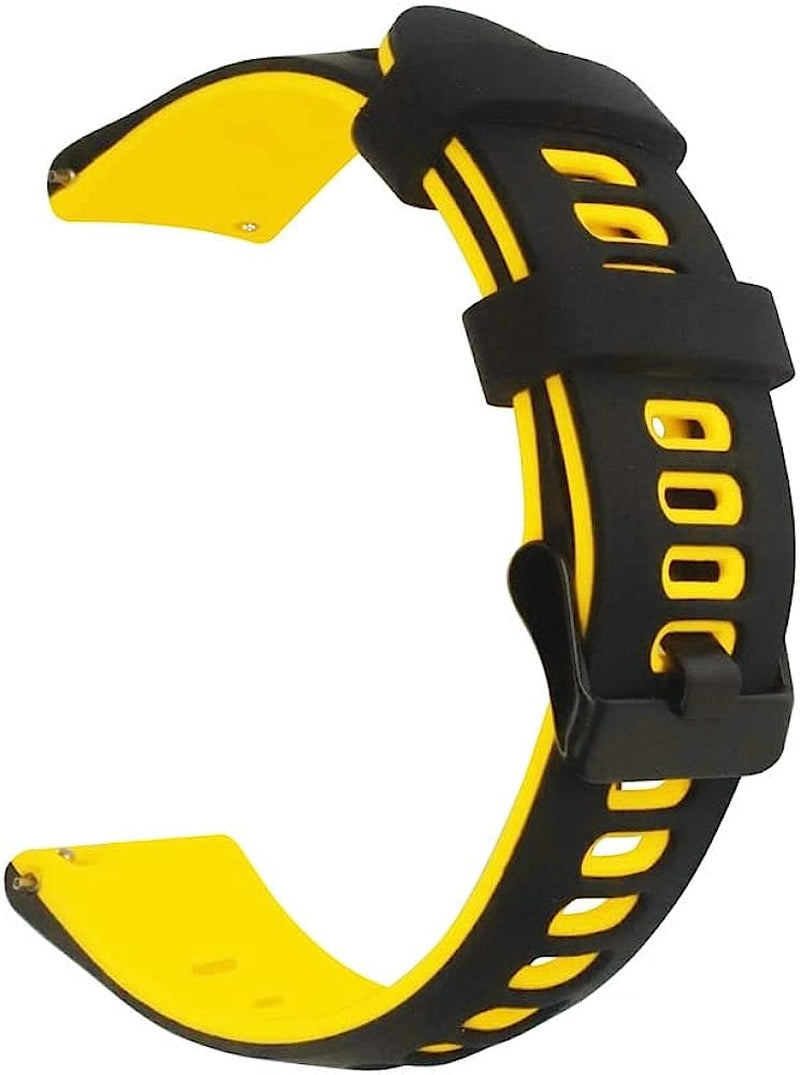 TWRQA Sport Silicone Bands for Garmin Venu 2 Plus/Sq Wrist Straps for Forerunner 245 645M 158 55 Vivoactive 4 3 Music 20MM/22MM  TWRQA H For Forerunner 245 645 