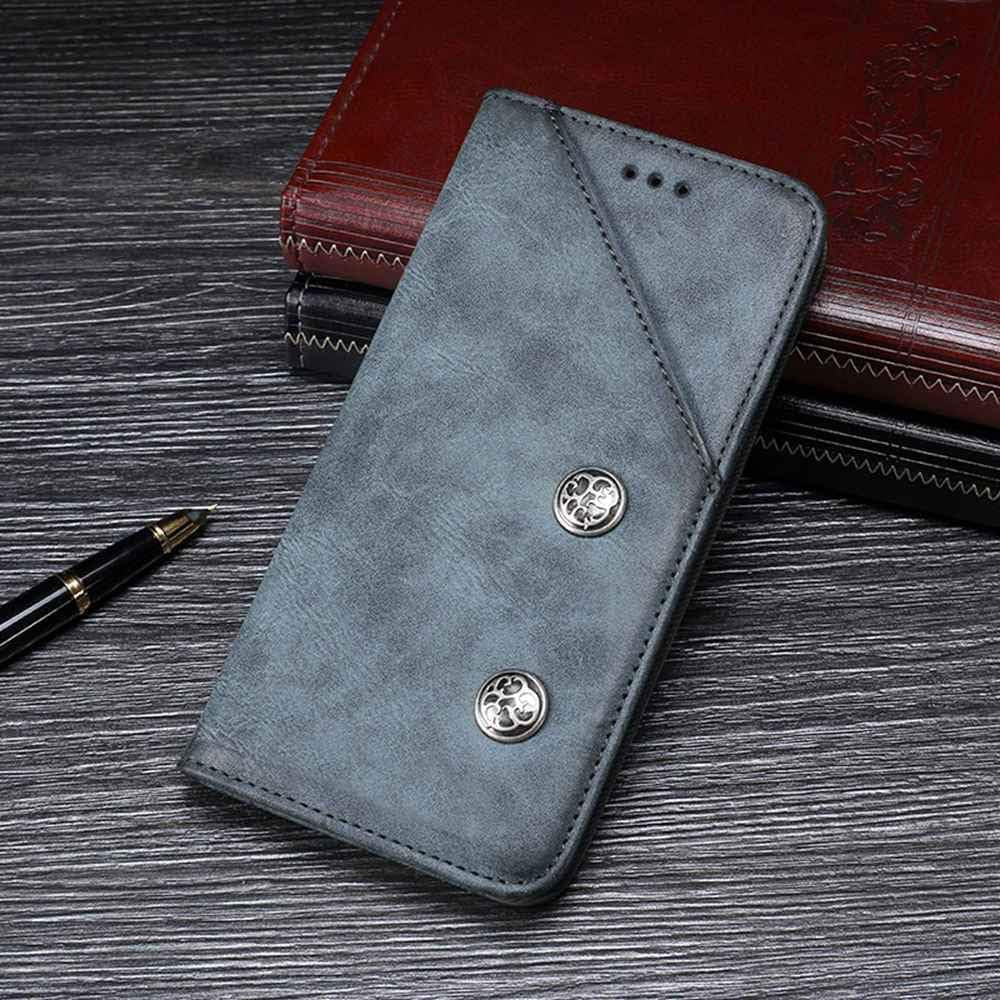 Case for Sony Xperia XZ3, Leather Stand Wallet Flip Case Cover for Sony Xperia Xz3,Retro Trend Phone Protection Shell,Wallet Phone Case With[Cash and Card Slots]  Manyip   