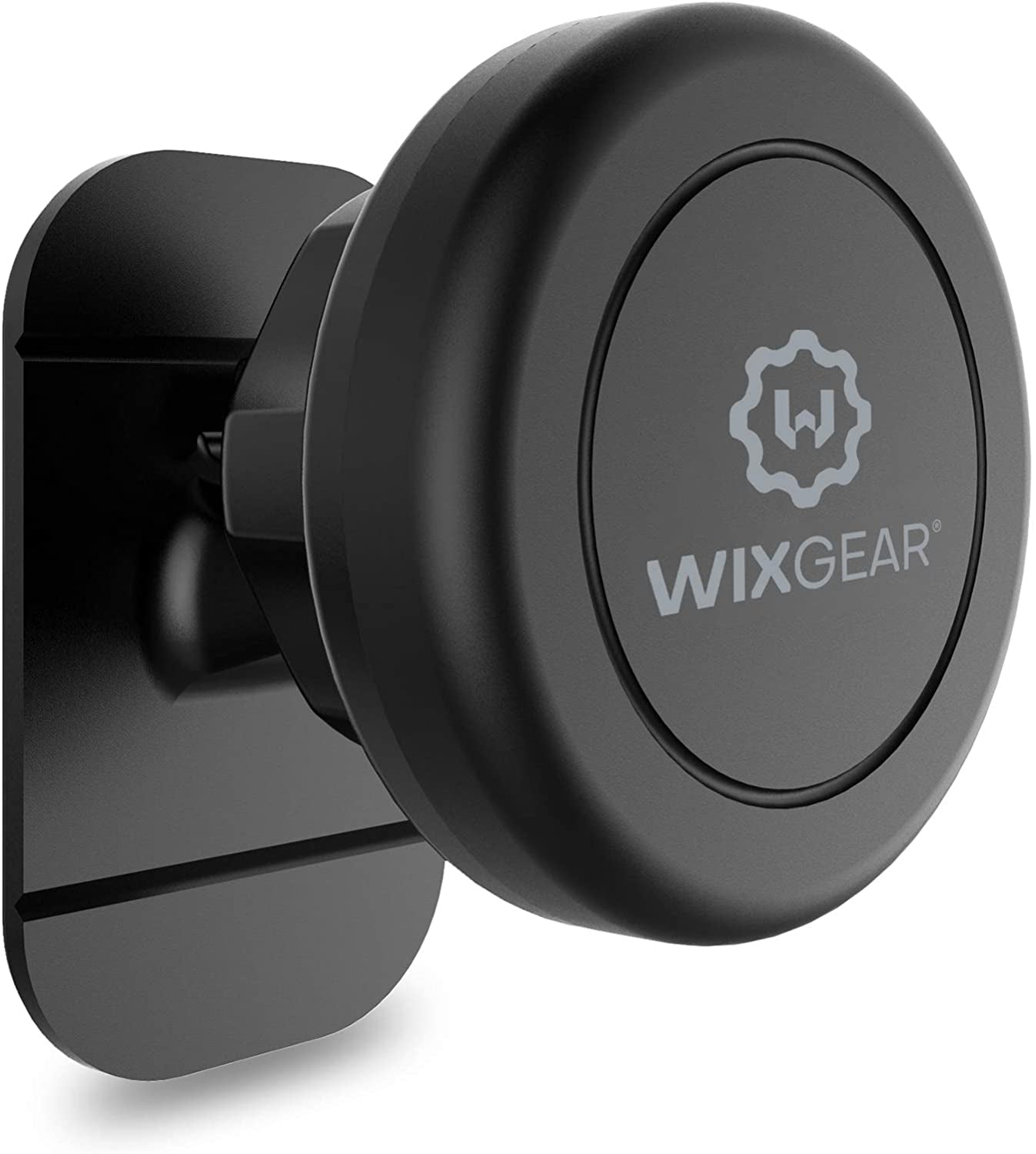 Wixgear Magnetic Mount, Universal Stick-On Dashboard Magnetic Car Mount Holder, for Cell Phones and Mini Tablets with Fast Swift-Snap Technology, Magnetic Cell Phone Mount  WizGear   