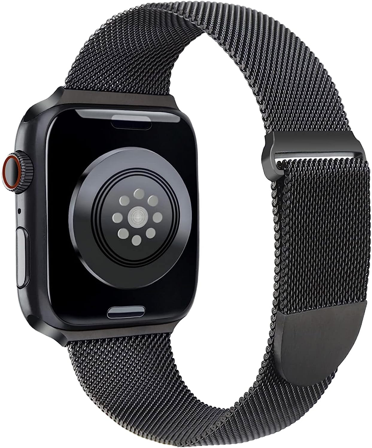 ASOTC Metal Band Compatible with Apple Watch Bands 40Mm 38Mm 41Mm 45Mm 44Mm 42Mm 49Mm for Women Men, Stainless Steel Milanese Mesh Loop Magnetic Wristbands for Iwatch Series 8 7 6 5 4 3 2 1 SE Ultra  ASOTC   