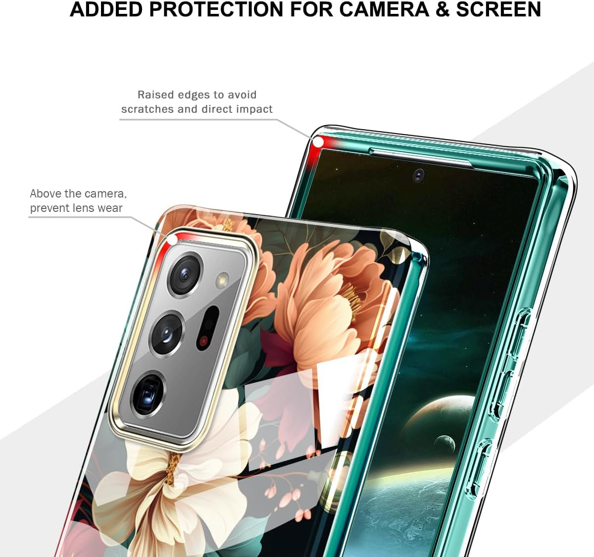 DT Compatible for Samsung Galaxy Note 20 Ultra Case, Lightweight and Stylish Full Body Shockproof Protective Rugged TPU Case for Samsung Note 20 Ultra 5G 6.9 Inch  PIXIU   