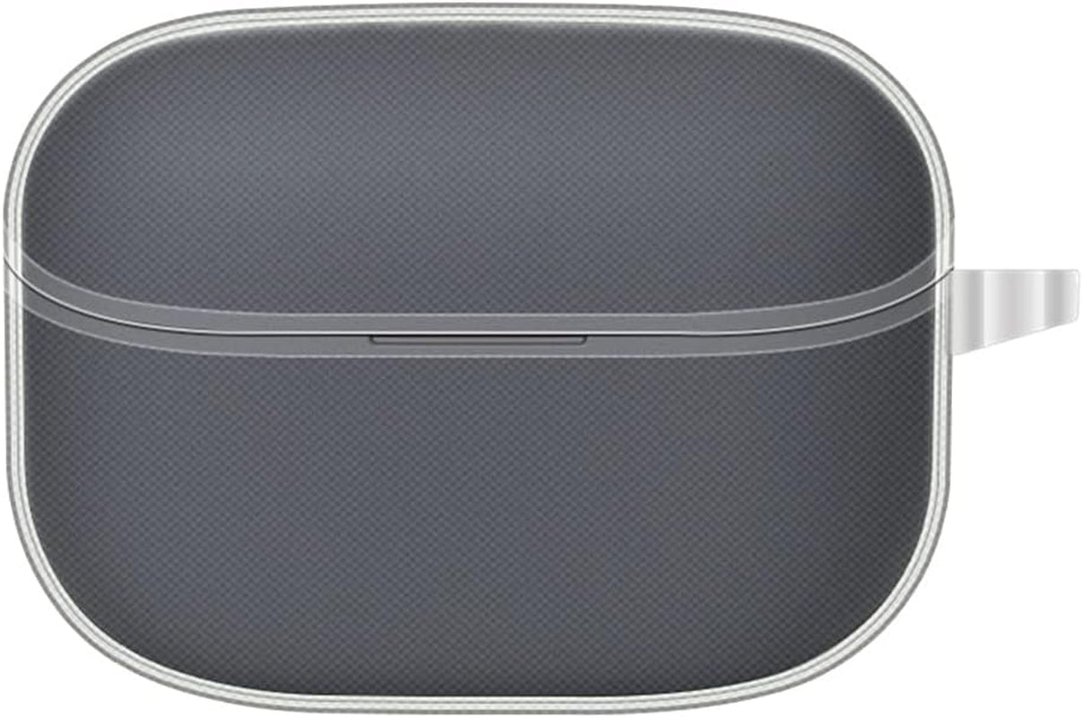 2 Pack Soft TPU Protective Clear Case Cover Compatible with Sony Linkbuds S WF-LS900N Earbuds, Protective Skin Sleeve with Key Chain (Transparent)  DAYJOY   