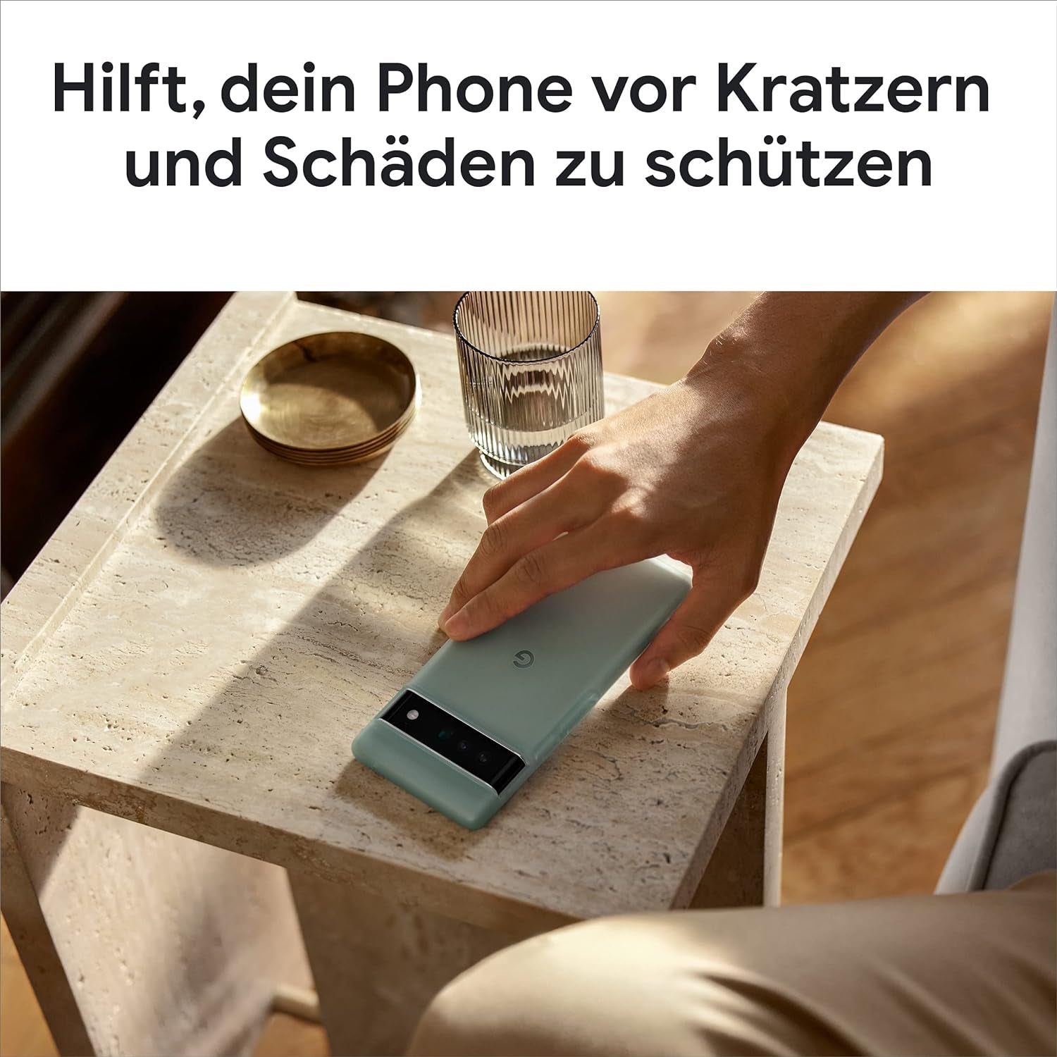 Google Pixel 6 Pro Case - Phone Case with Dual-Layer Shock-Absorbing Protection - Stormy Sky  Google   