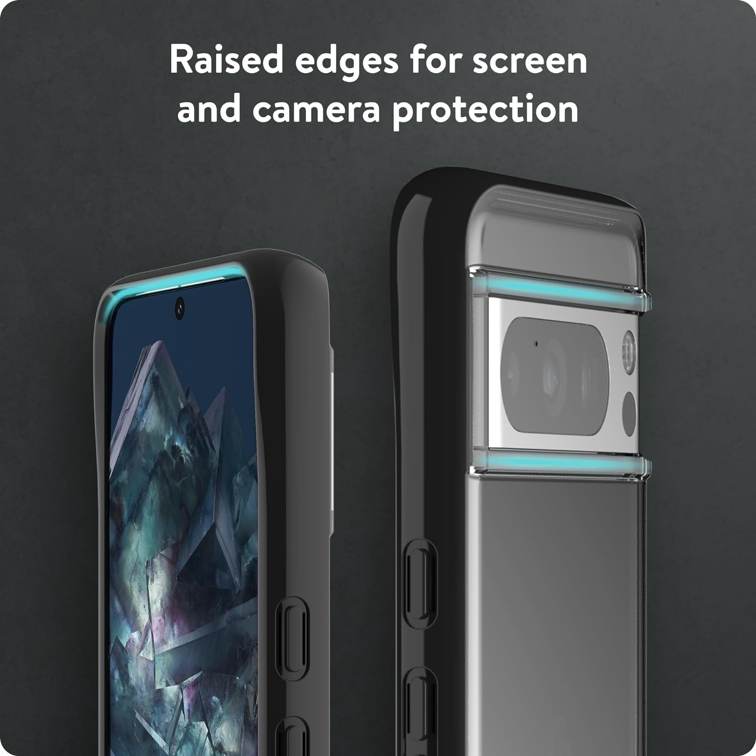 Mous for Google Pixel 8 Pro Case Clear - Clarity - Protective Pixel 8 Pro Case - Scratch Resistant Crystal Clear & Slim Design - Shockproof Phone Cover  Mous   