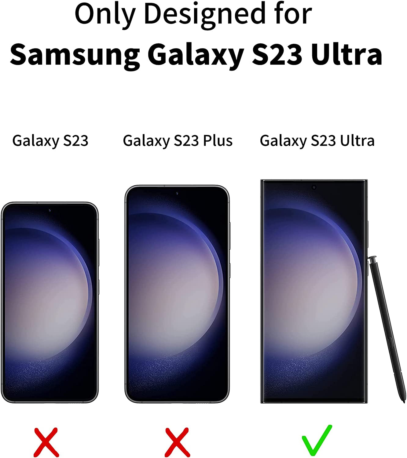 [2+2 Pack] Samsung Galaxy S23 Ultra Privacy Screen Protector and Camera Lens Protector, 9H Tempered Glass, anti Spy, anti Scratch, Bubble Free, Screen Protector for Samsung Galaxy S23 Ultra (6.8 Inch)  Corefyco Direct   