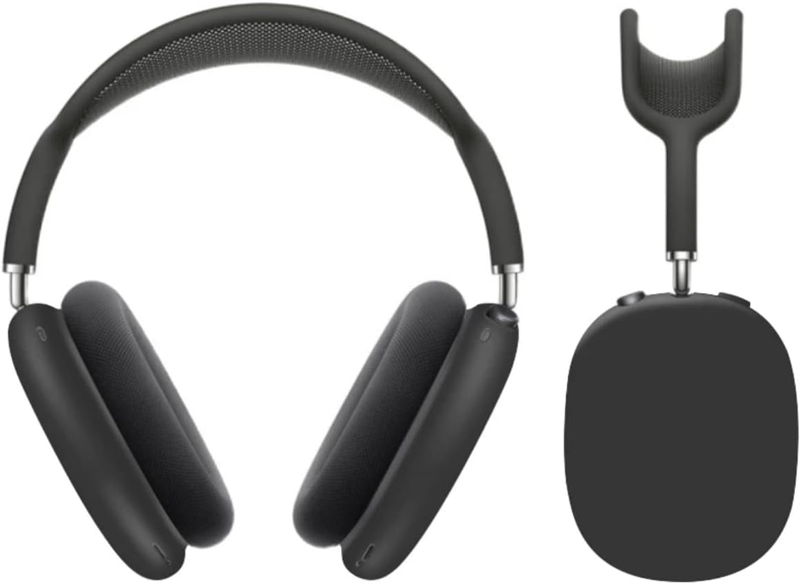 Silicone Ear Covers for Airpod Maxs, anti Scratch anti Dust Cover/Ear Cups Cover for Airpods Max, Accessories Soft Silicone Skin Protector for outside Airpods Max (Black)  Shenzhen Aimax Intelligent Technology Co   