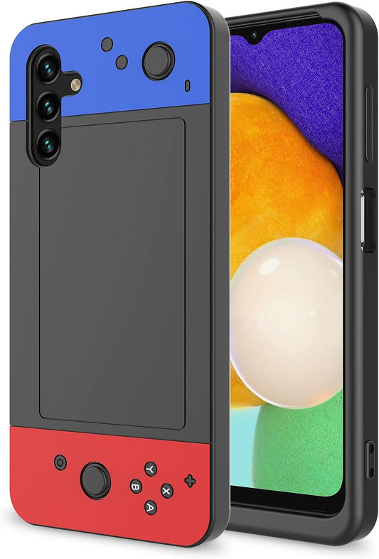 Phone Case for Samsung Galaxy A54 5G,Galaxy A54 4G Cover,Silicone 3D Cartoon Cute Kawaii Fun Gameboy Design Soft Shockproof Cover,Cool Funny Cases for Girl Kid Boy Women Man Red Blue Grey Black  YOOBSTAR   