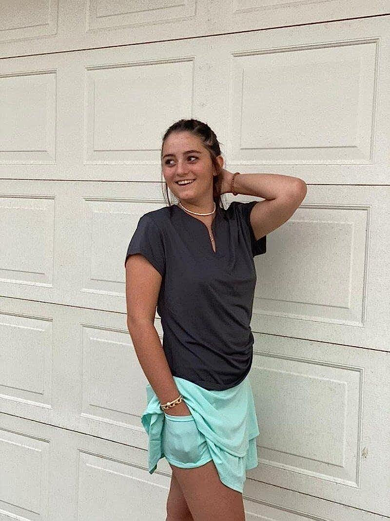 WOWENY Women'S Active Skort Athletic Ruffle Pleated Tennis Skirt with Pocket for Running Golf Workout  WOWENY   