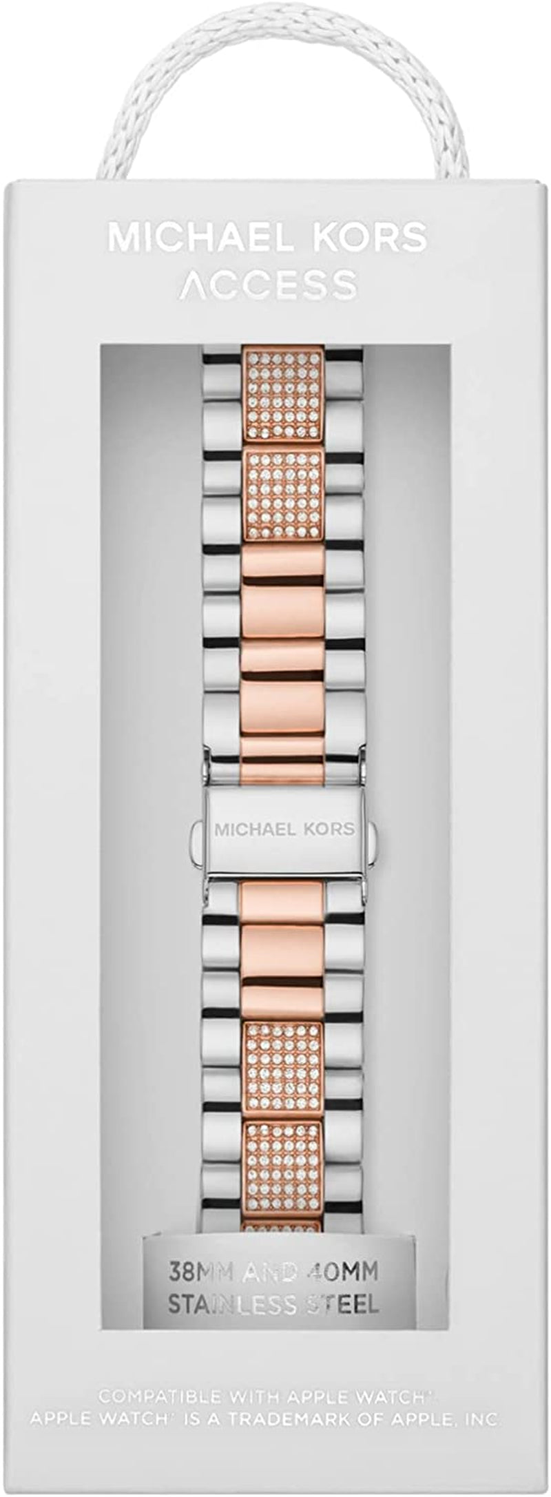 Michael Kors Interchangeable Watch Band Compatible with Your 38Mm/40Mm/41Mm Apple Watch- Stainless Steel Bracelet Bands for Apple Watch Series 8/7/6/5/4/3/2/1/SE  Michael Kors   