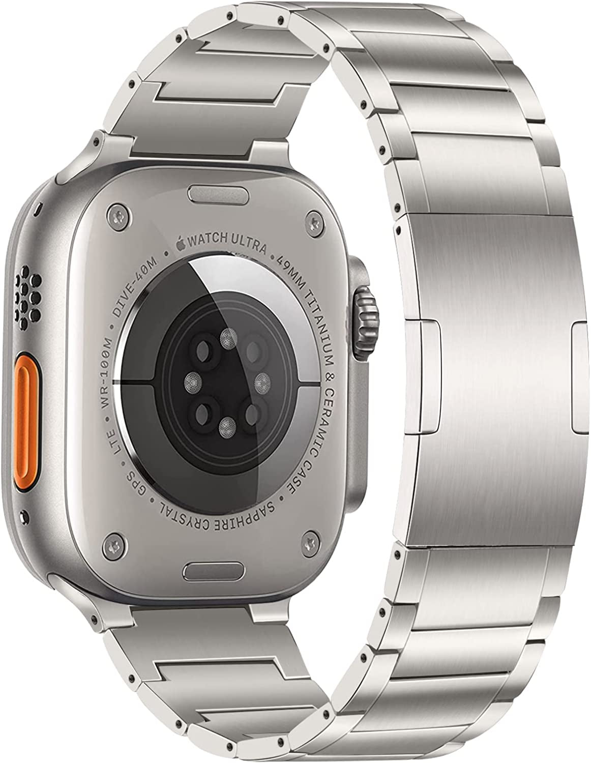 Trumirr Band for Fitbit Versa 4 / Sense 2 Women, Stainless Steel & Diamond Bands Feminine Jewelry Strap for Fitbit Versa 3 / Sense Smart Watch  TRUMiRR   