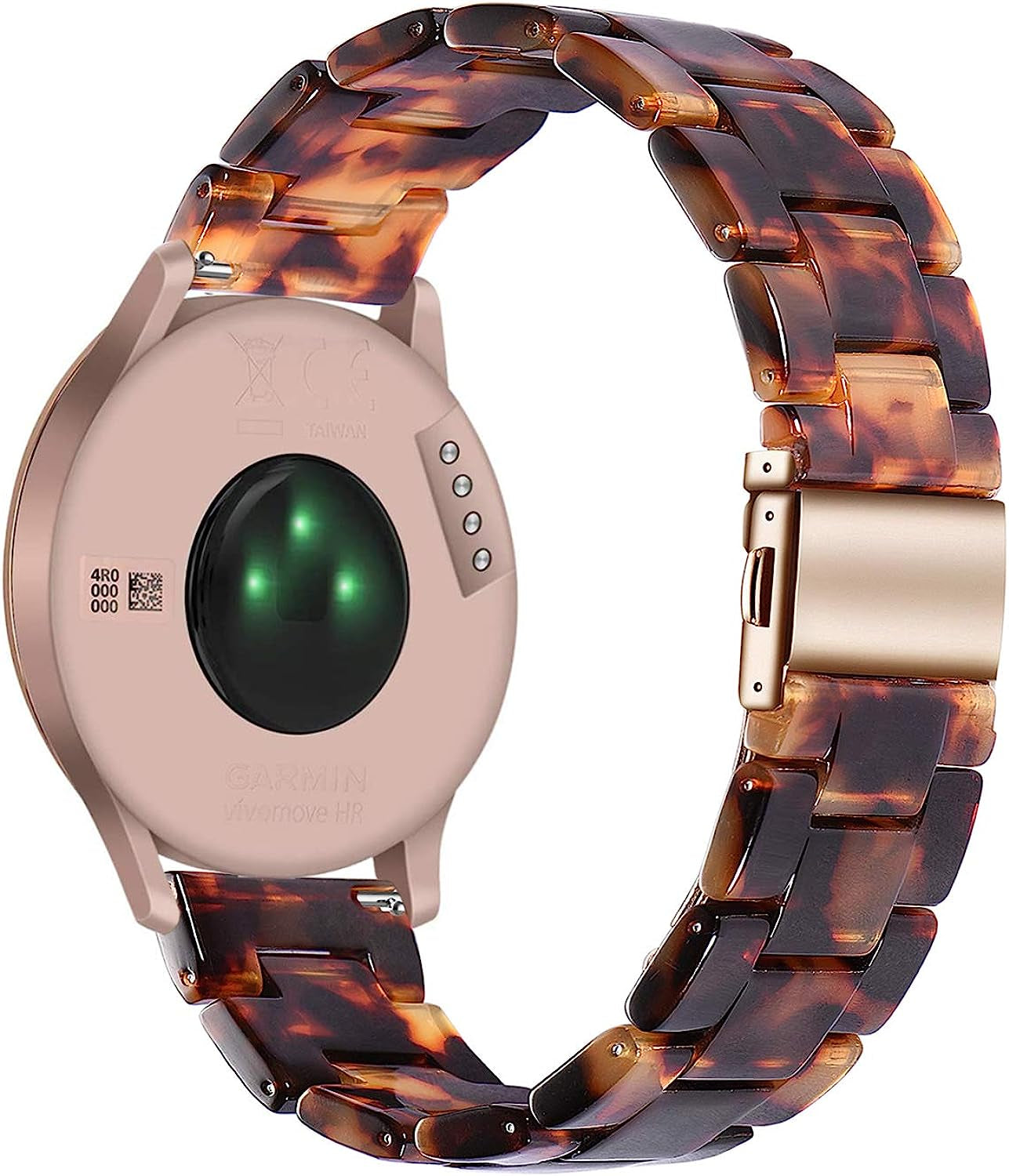 Wongeto Resin Watch Band Compatible with Garmin Vivoactive 3 Music/Forerunner 245,20Mm Women Men Fashion Bracelet Strap Compatible with Vivomove Hr/Forerunner 645 Smartwatch  Wongeto   