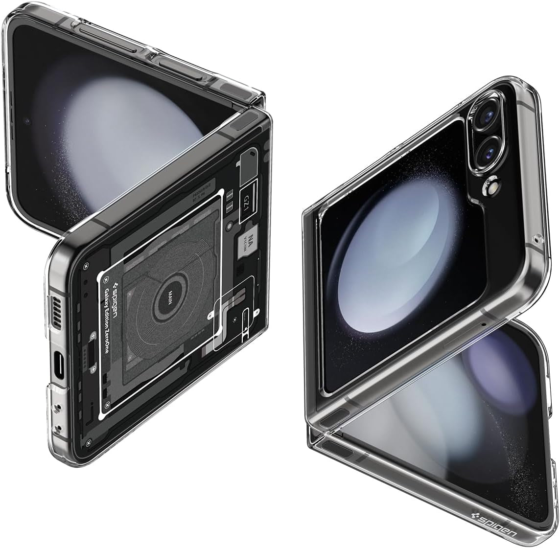 Spigen Air Skin Designed for Galaxy Z Flip 5 Case (2023) - Rose Purple  Spigen Zero One  