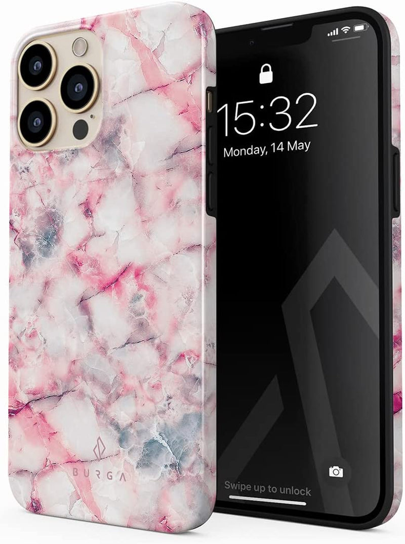 BURGA Phone Case Compatible with Iphone 14 plus - Wireless Charging Compatible, Hybrid 2-Layer Hard Shell + Silicone Protective Case, Heavy Duty Protection, Shock-Absorbent, Fatal Contradiction  BURGA Raspberry Jam Iphone 14 Pro 