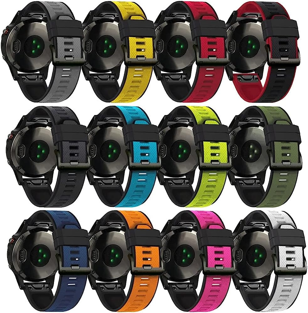 SKXMOD 22 26Mm Smart Watch Wristband Bands for Garmin Fenix 6X 6 Pro 5 5X plus 7 7X 3 3HR 945 Bracelet Quick Easyfit Starps Accessories  SKXMOD   