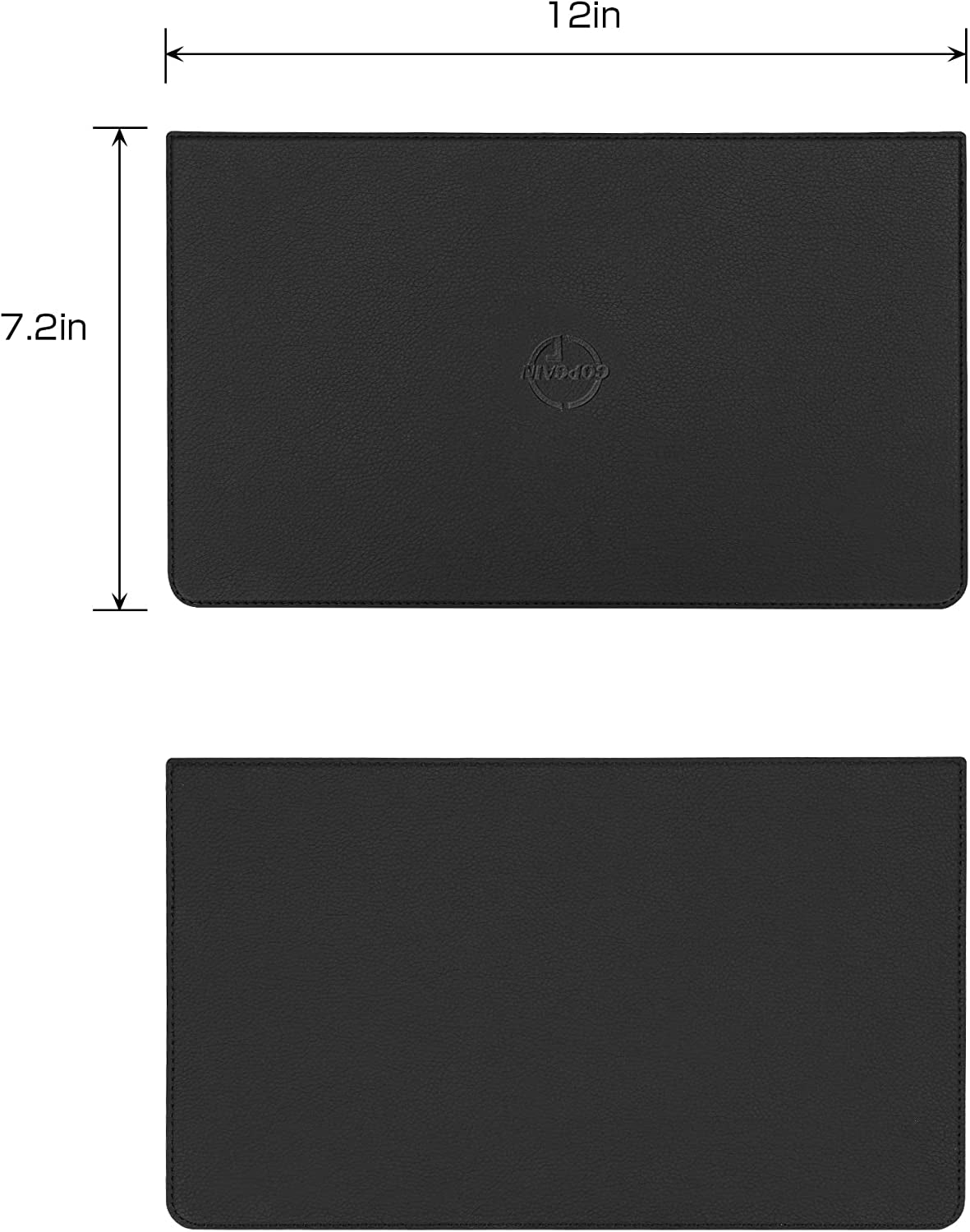 Alecewey Portable Monitor Screen Protector Magnetic PVC Mouse Pad for P1M13.3 Laptop Extender-Black  Alecewey   