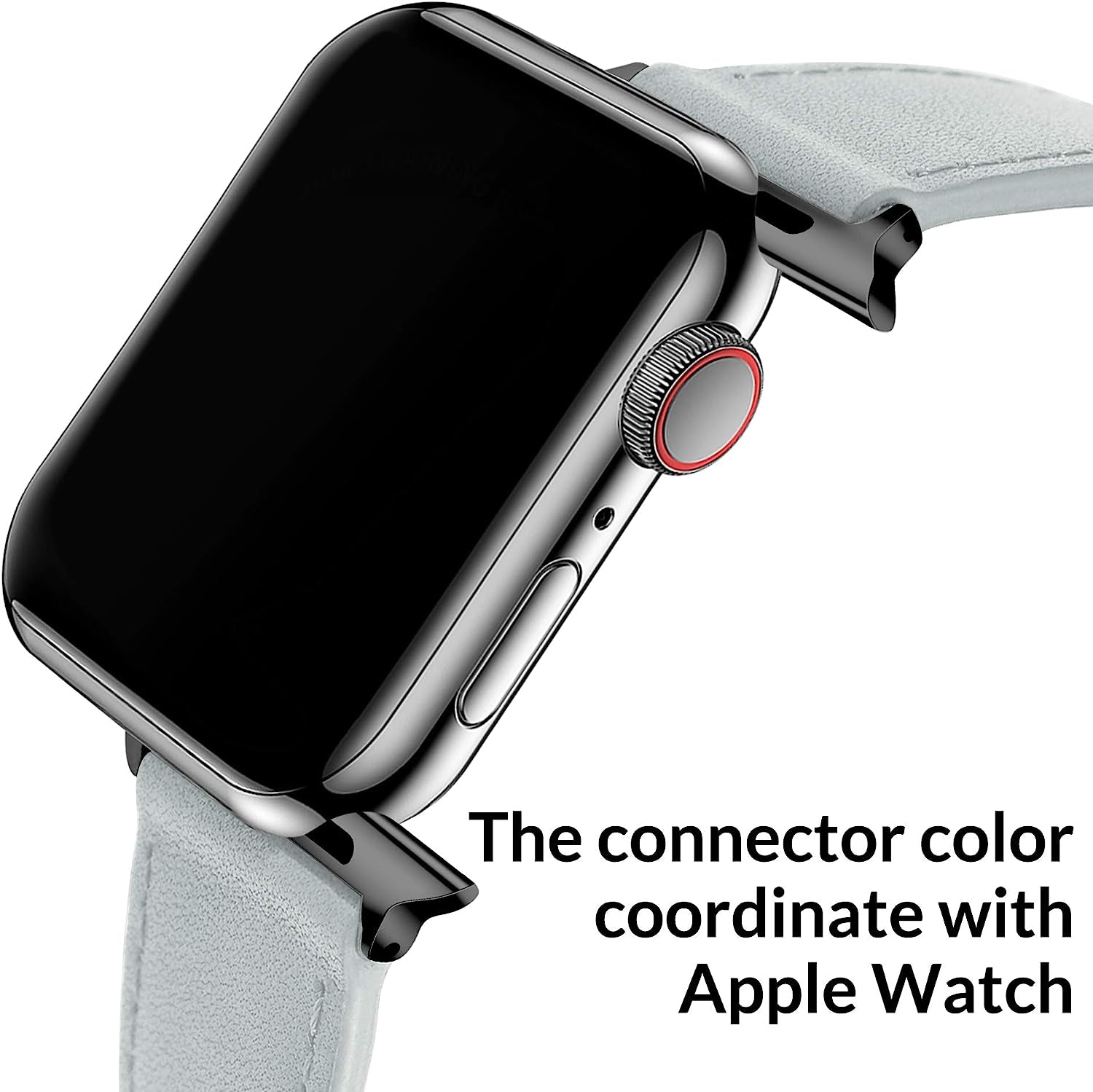 ONMROAD Leather Bands Compatible with Apple Watch 38Mm 40Mm 41Mm 42Mm 44Mm 45Mm, Genuine Leather Replacement Band for Iwatch Series7 6 5 4 3 2 1 SE, Leather Apple Watch Strap for Women & Men  ONMROAD   