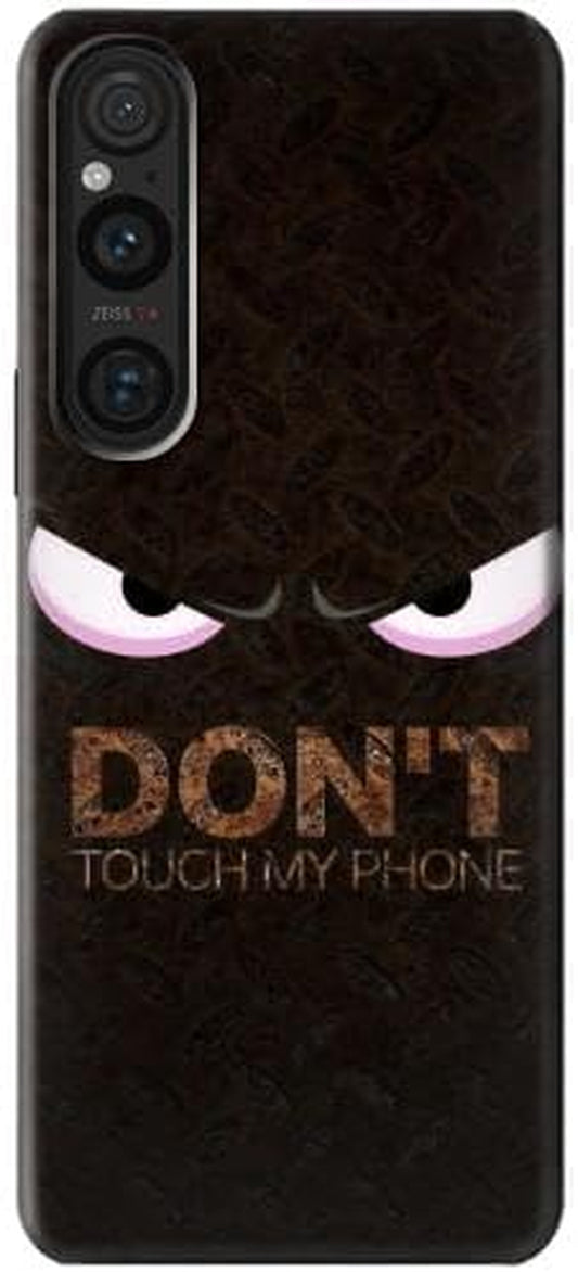 R3412 Do Not Touch My Phone Case Cover for Sony Xperia 1 V  jjphonecase   