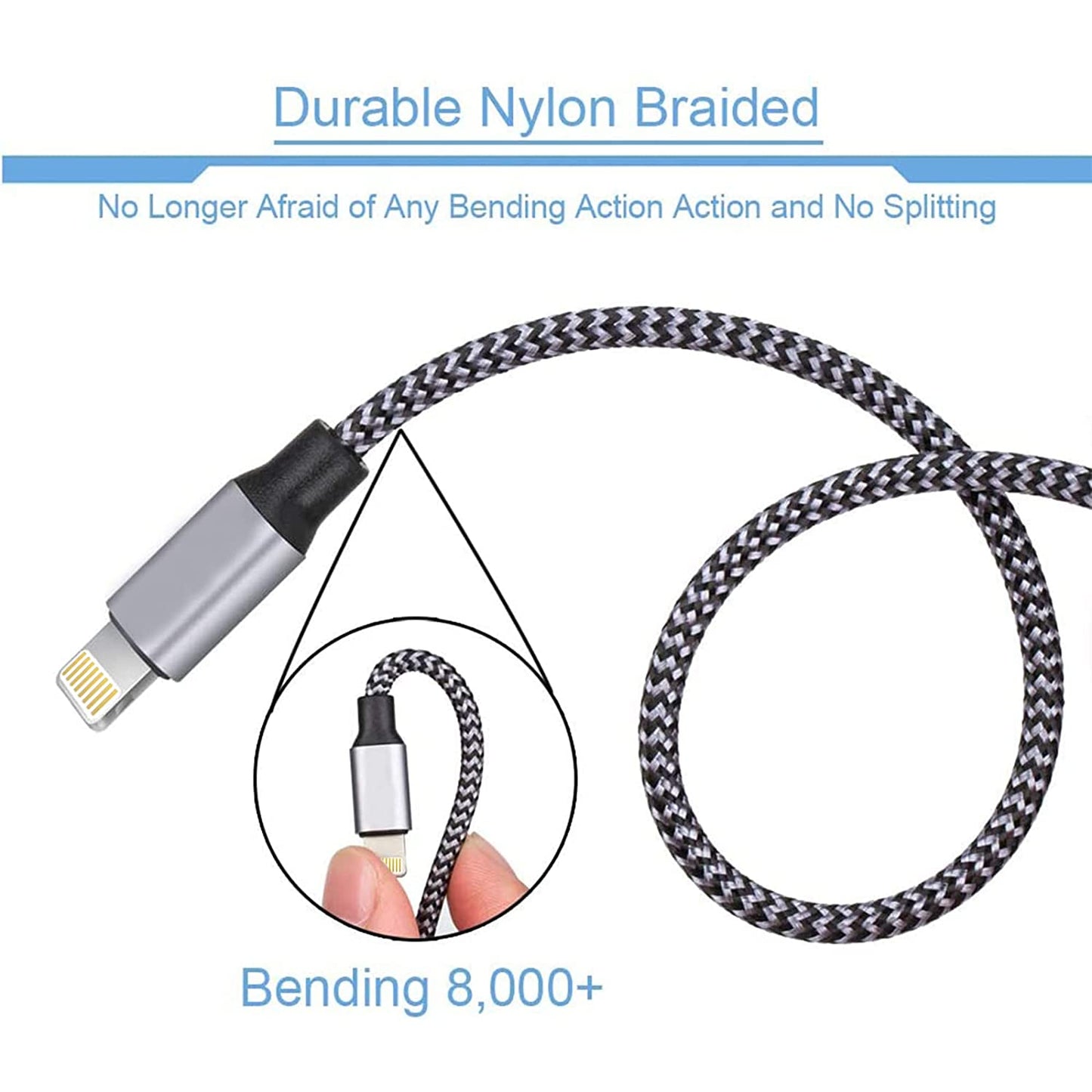 Iphone Fast Charger,Usb Wall Charger 2Pack[Apple Mfi Certified] Dual Port USB Wall Charger Block Plug with Long 6FT Fast Charging Lightning Cable Cord for Iphone 14 13 12 11 Pro Max XS X 8 7 plus Ipad  GOOD EVER TRADING LTD   