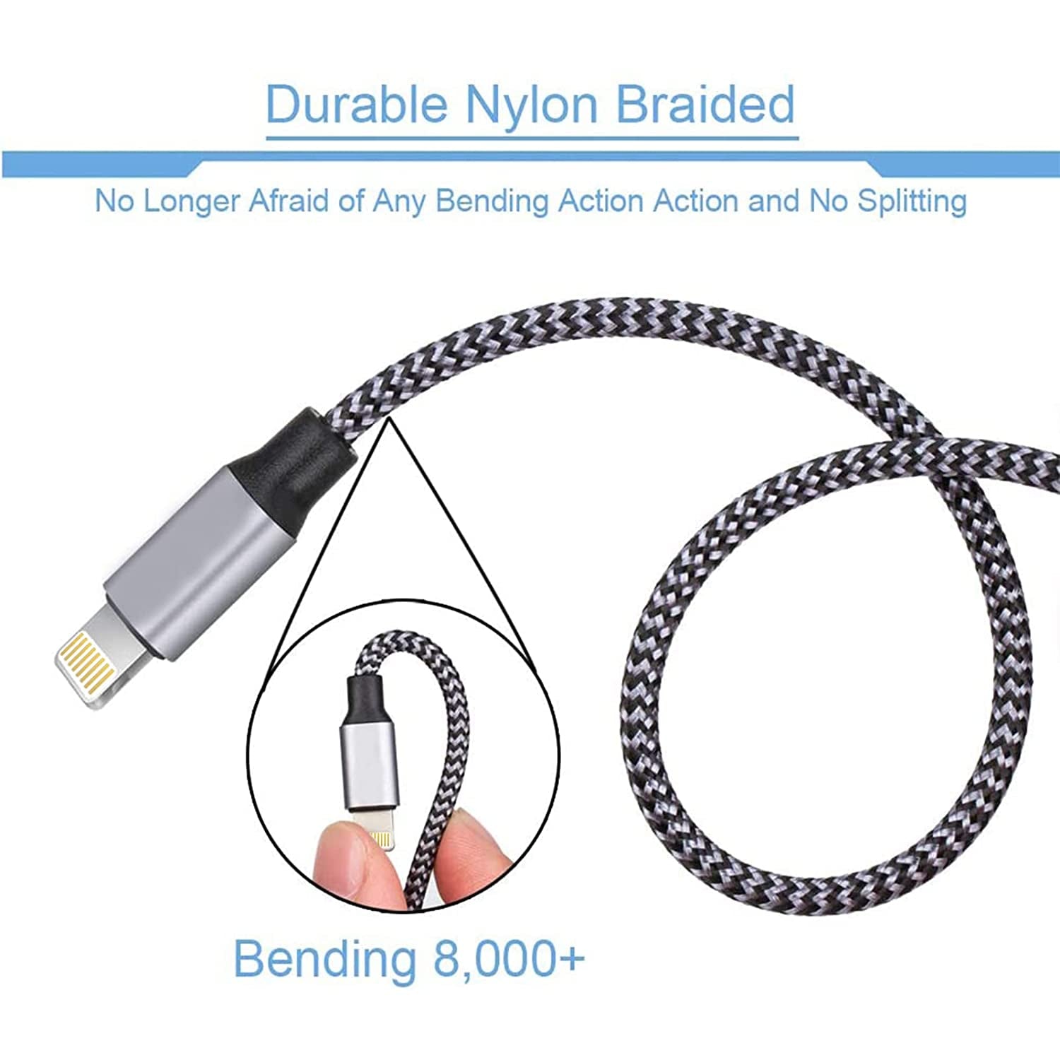 Iphone Fast Charger,Usb Wall Charger 2Pack[Apple Mfi Certified] Dual Port USB Wall Charger Block Plug with Long 6FT Fast Charging Lightning Cable Cord for Iphone 14 13 12 11 Pro Max XS X 8 7 plus Ipad  GOOD EVER TRADING LTD   