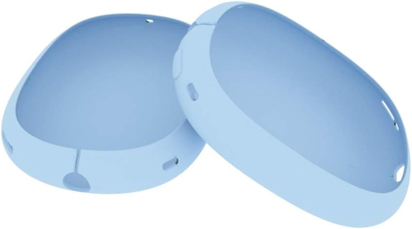 Replacement Soft Silicone Earpads Ear Pads Cushions Protectors Cover Case Accessories Compatible with Apple Airpods Max Headphones (Light Blue)  CONVELIFE   