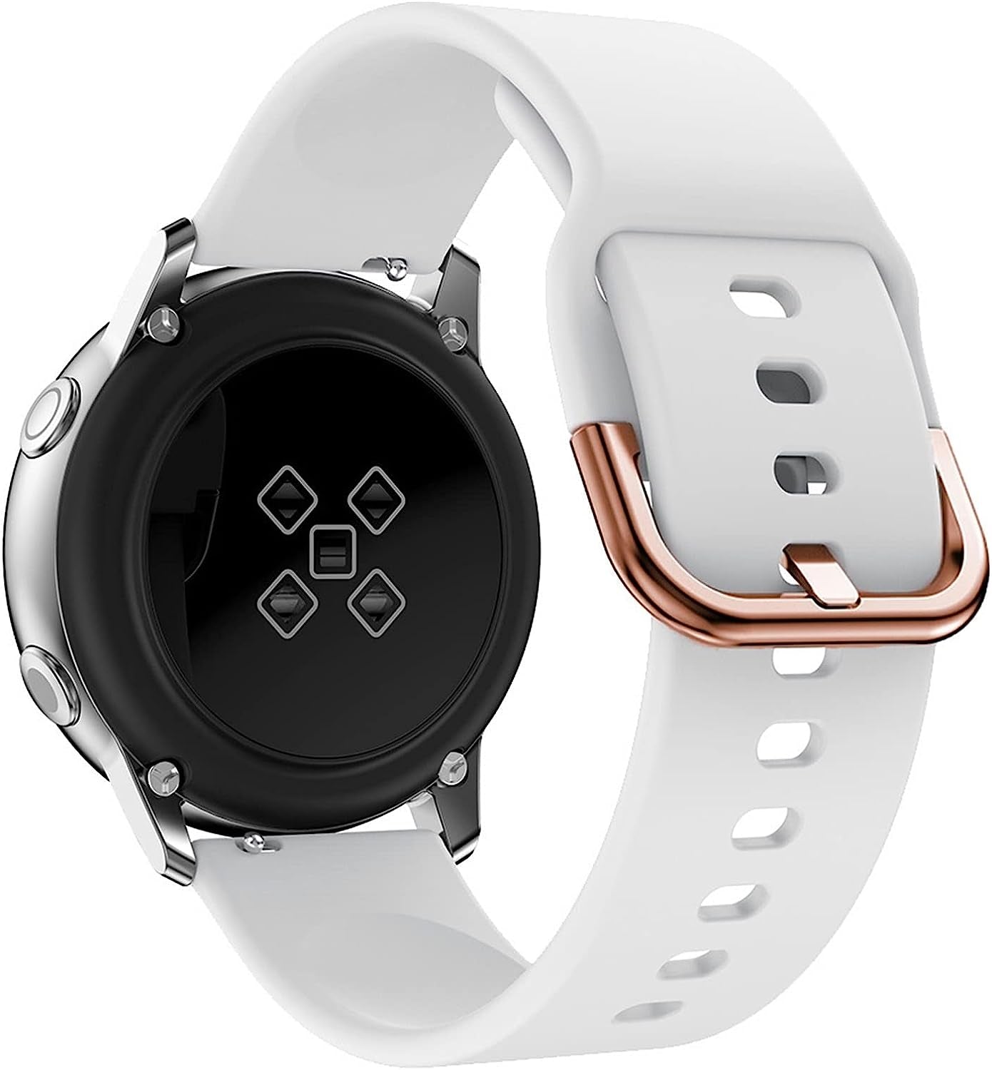 NFRFK Smart Watch Bands for Garmin Venu/Venu2 plus Vivomove HR Silicone Bracelet Straps Vivoactive 3/Forerunner245M 645 Wristband 20Mm  NFRFK   