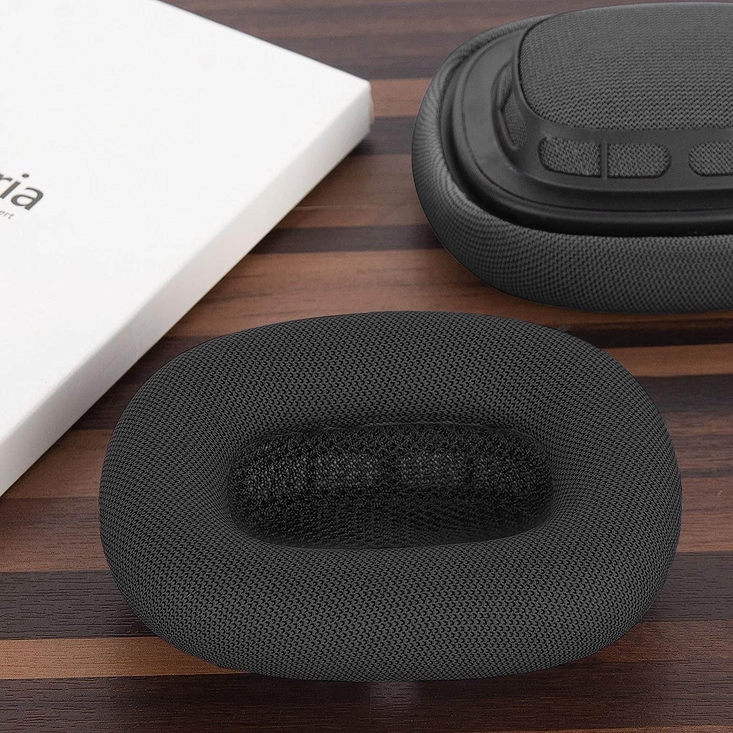 Geekria Quickfit Replacement Ear Pads for Airpod MAX Headphones Earpads, Headset Ear Cushion Repair Parts (Black)  GEEKRIA   