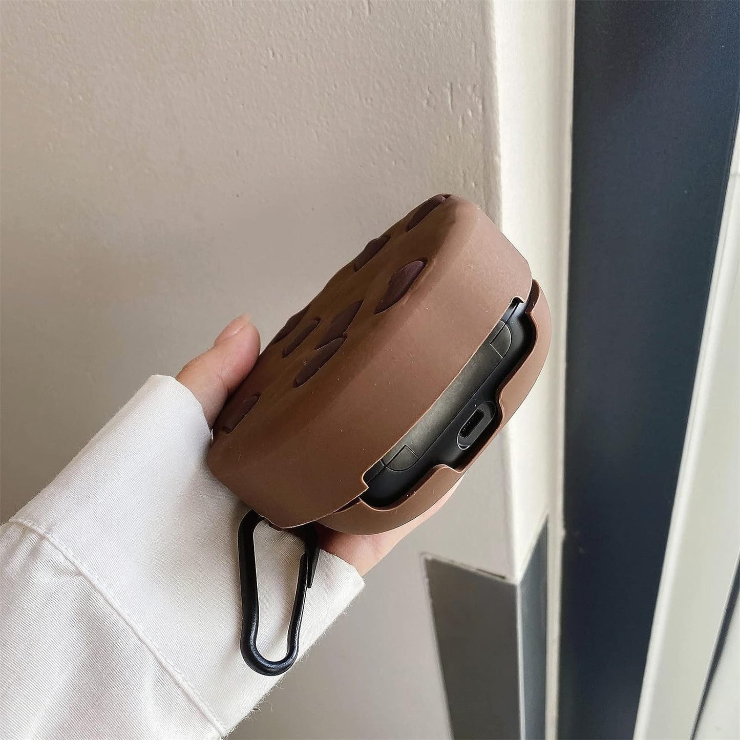 SKPY for Powerbeats Pro Case, 3D Cute Cartoon Biscuit Shockproof Protective Silicone Case for Powerbeats Pro with Keychain for Boys Girls Teens  SKPY   