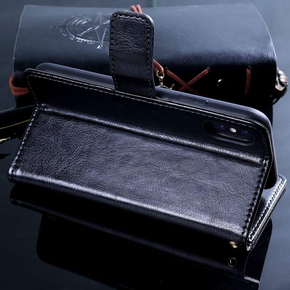 Phone Case for Sony Xperia L2,Smooth Leather Flip Wallet Case with Card Slot,Stand Holder and Magnetic Closure,Sony Xperia L2 Leather Case Cover  SJK-MKS   