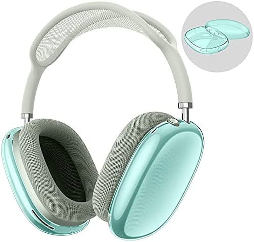 Fintie Case Cover for Airpods Max Headphones, Soft TPU Clear Anti-Scratch Protective Cover for Airpod Max, Transparent Accessories Skin Protector for Airpods Max Headphones (Crystal Clear)  FINTIE   