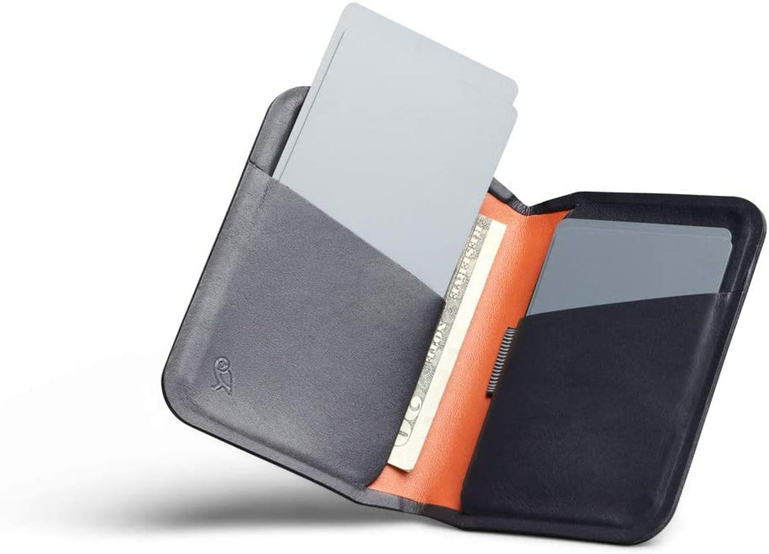 Bellroy Apex Slim Sleeve (Slim Bifold Leather Wallet, RFID Protected) - Onyx  Bellroy   
