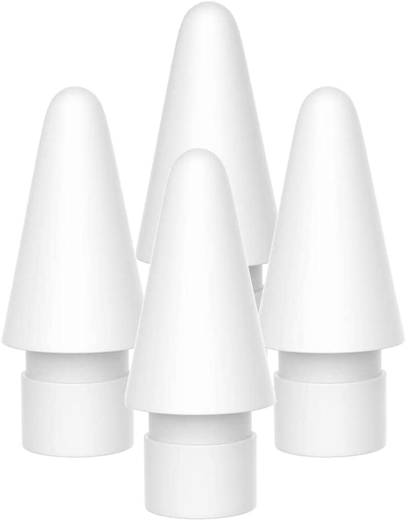 Replacement Tips Compatible with Apple Pencil 2 Gen Ipad Pro Pencil - Ipencil Nib for Ipad Pencil 1 St/ 2 Gen White 4 Pack  AWINNER   
