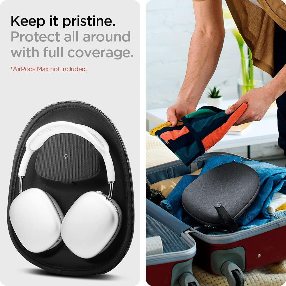 Spigen Klasden Pouch and Urban Fit Case Bundle Designed for Airpods Max Case  Spigen   