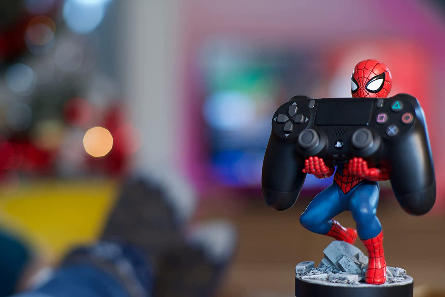 Cable Guys - Spider-Man Classic Accessory Holder for Gaming Controllers and Smartphones (Electronic Games////)  Exquisite Gaming   