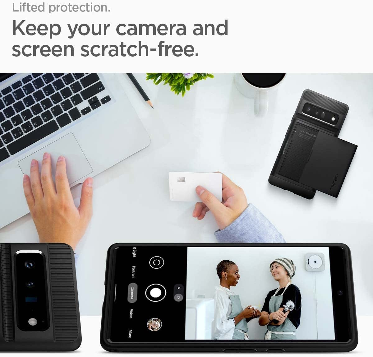 Spigen Slim Armor CS Designed for Google Pixel 6 Pro Case (2021) - Black  Spigen   