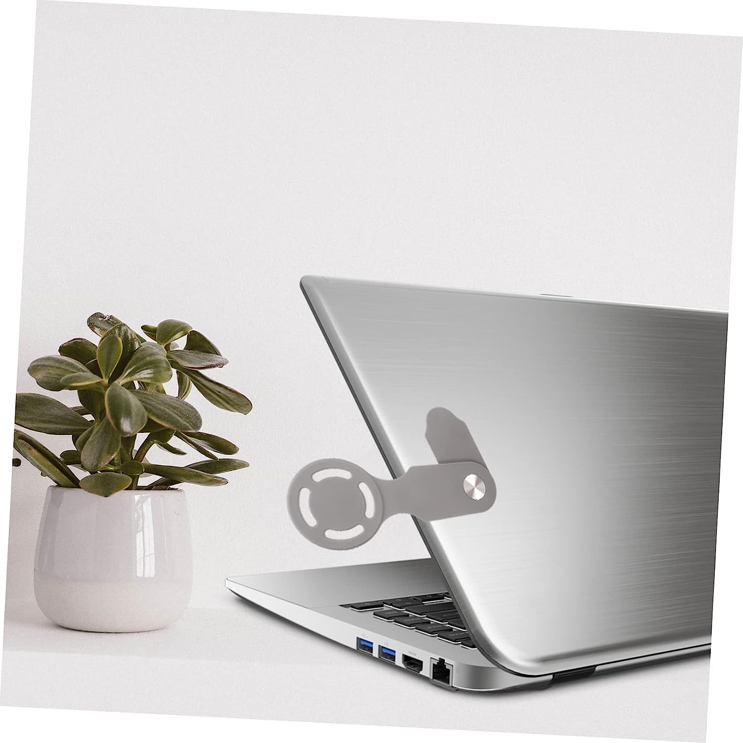 Gatuida 2Pcs Mobile Phone Holder PC Laptop Magnetic Phone Holder Magnetic Cell Phone Holder Tablet Stand for Desk Magnetic Laptop Shelf Laptop Cell Phone Cradle Cell Phone Mount Magnetic  Gatuida   