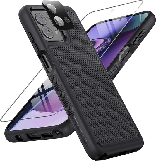 FNTCASE for Motorola Moto G-Stylus-5G-2023 Case: Dual Layer Shockproof Protective Phone Cover | HD Lens Protector | anti Slip Textured Back | Military Protection Bumper | Soft Slim Lightweight Rugged  FNTCASE   