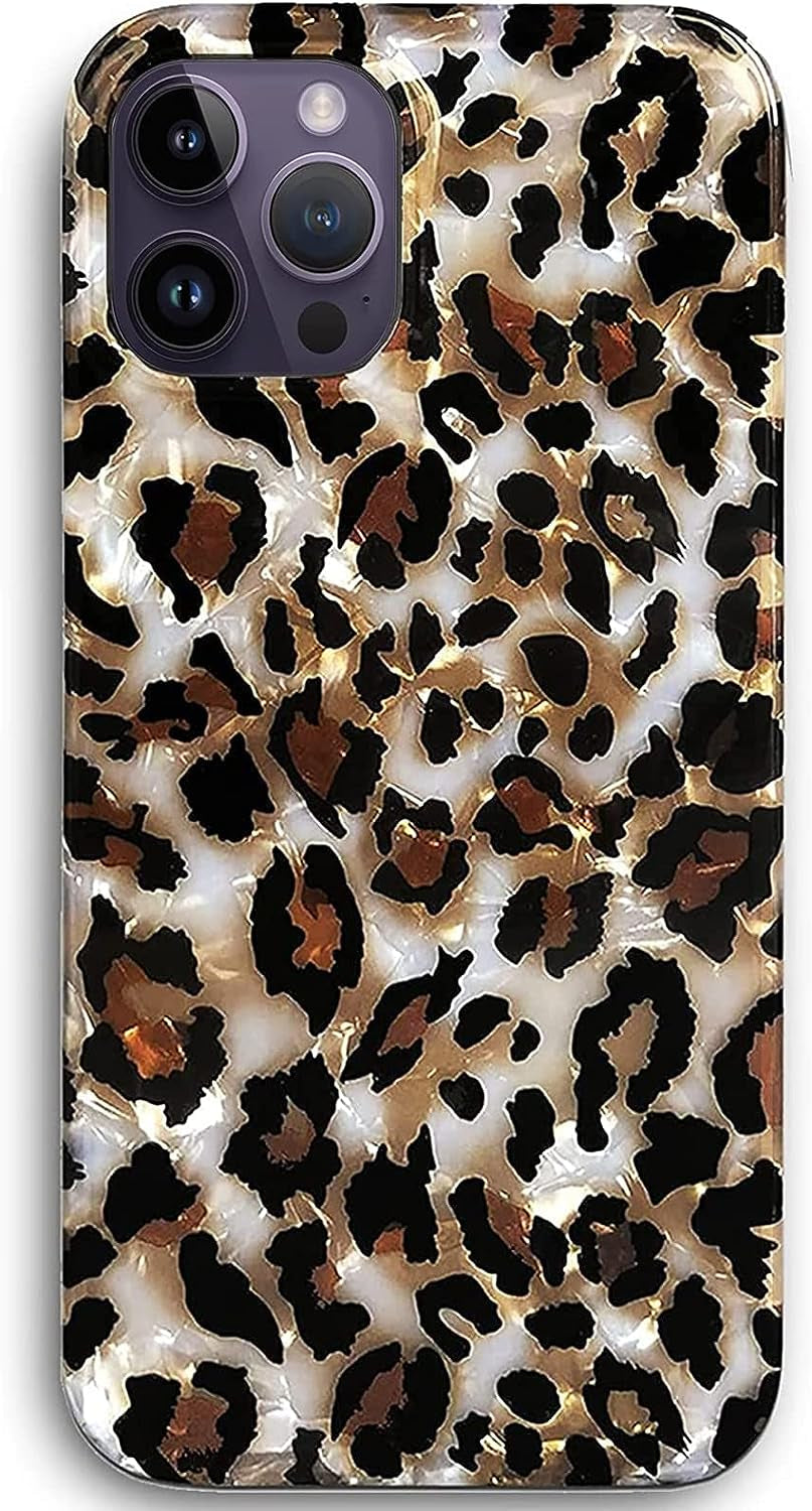 J.West Iphone 14 Pro Case, Luxury Sparkle Translucent Macaron Color, Clear Opal Pearly, Soft TPU Protective Cover  J.west Bling  