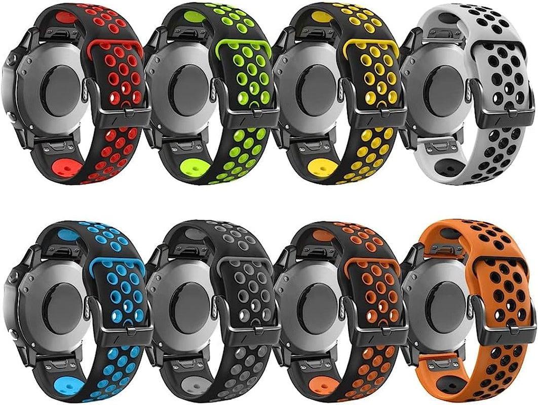 KAPPDE Band for Garmin Fenix 6 6X Pro 5 5X plus 3 HR 945 Mk2I Mk1 S60 Wristband 22 26Mm Silicone Quick Release Strap Watchband Bracelet  KAPPDE   