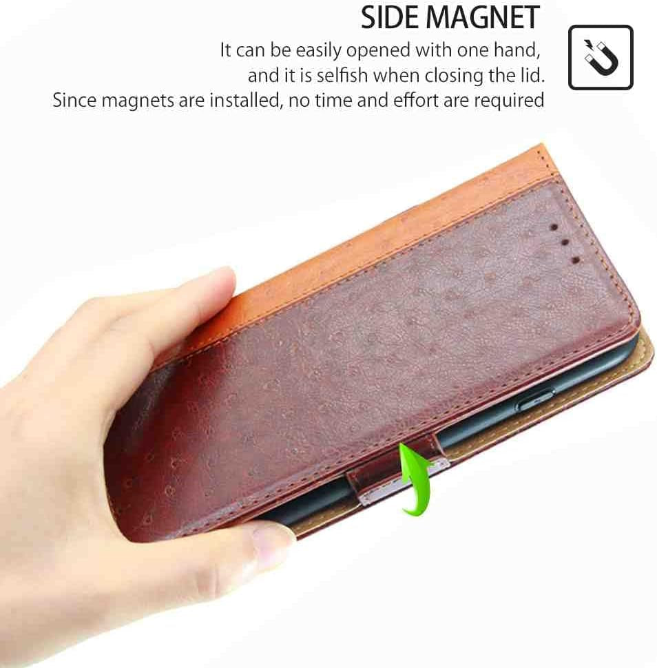 Cyr-Guard Phone Cover Wallet Folio Case for LG G6, Premium PU Leather Slim Fit Cover for LG G6, Good Touch, Brown  Cyr-Guard   