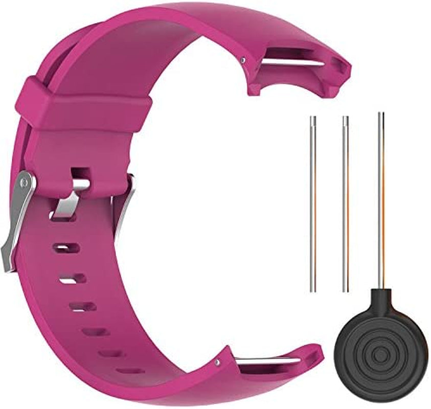 Band for Garmin Approach S3, Soft Silicone Replacement Watch Band Strap for Garmin Approach S3  QGHXO Rose  