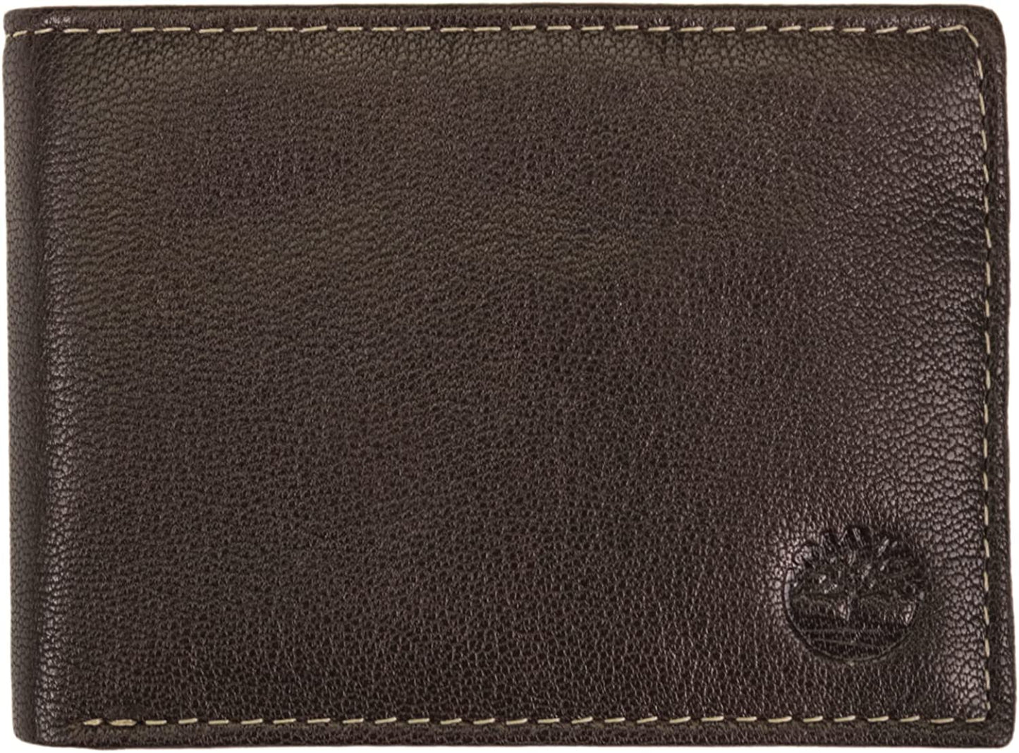 Timberland Men'S Leather RFID Blocking Passcase Security Wallet  Timberland Brown  