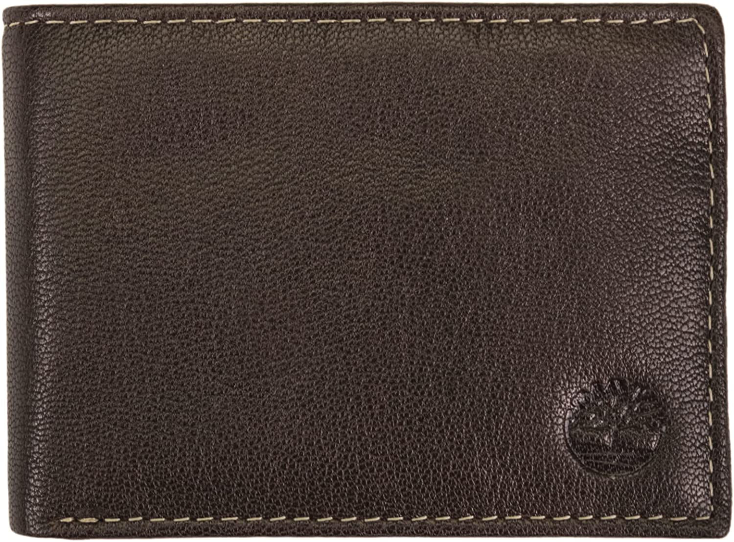 Timberland Men'S Leather RFID Blocking Passcase Security Wallet  Timberland Brown  