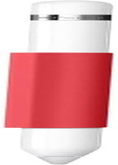 FRTMA for Apple Pencil Magnetic Sleeve, Soft Silicone Holder Grip for Apple Ipad Pro Pencil, Ivory White (Apple Pencil Not Included)  FRTMA Red  