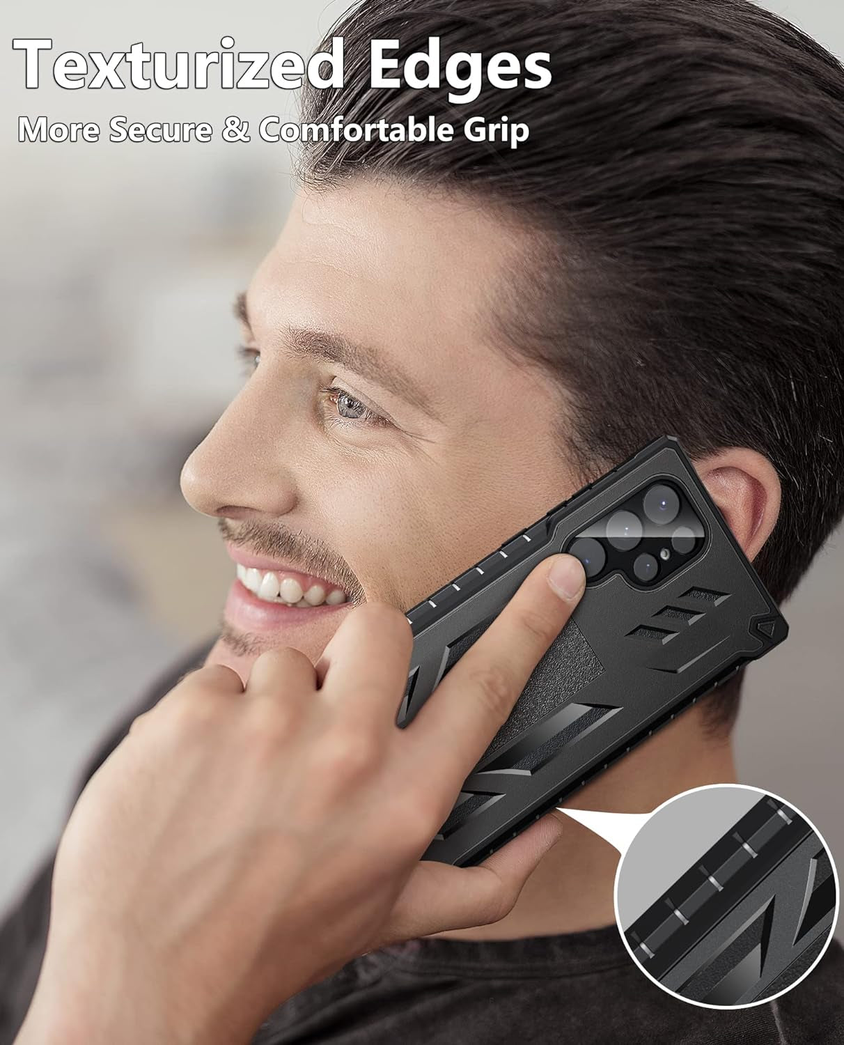 For Samsung Galaxy S22 Ultra Case: Military Grade Drop Proof Rugged Protective S22Ultra 5G Phone Cover with Built-In Screen Protector & Kickstand |Shockproof Bumper Dual Layer 360 Full Protection  SOiOS   