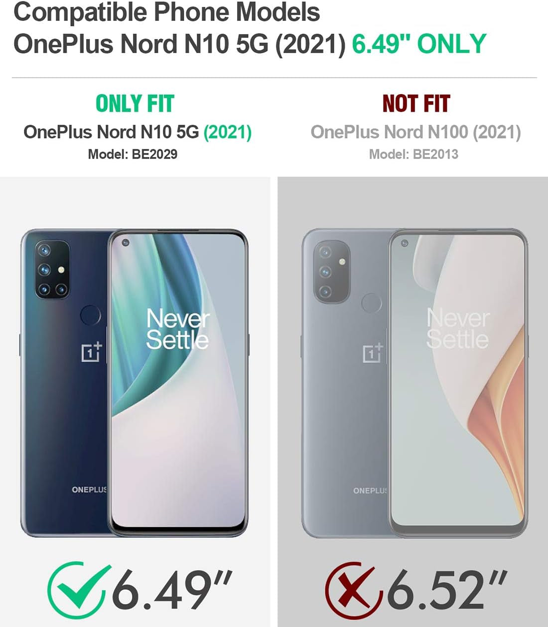 Poetic Revolution Series Case for Oneplus Nord N10 5G, Full-Body Rugged Dual-Layer Shockproof Protective Cover with Kickstand and Built-In-Screen Protector, Black  Poetic   