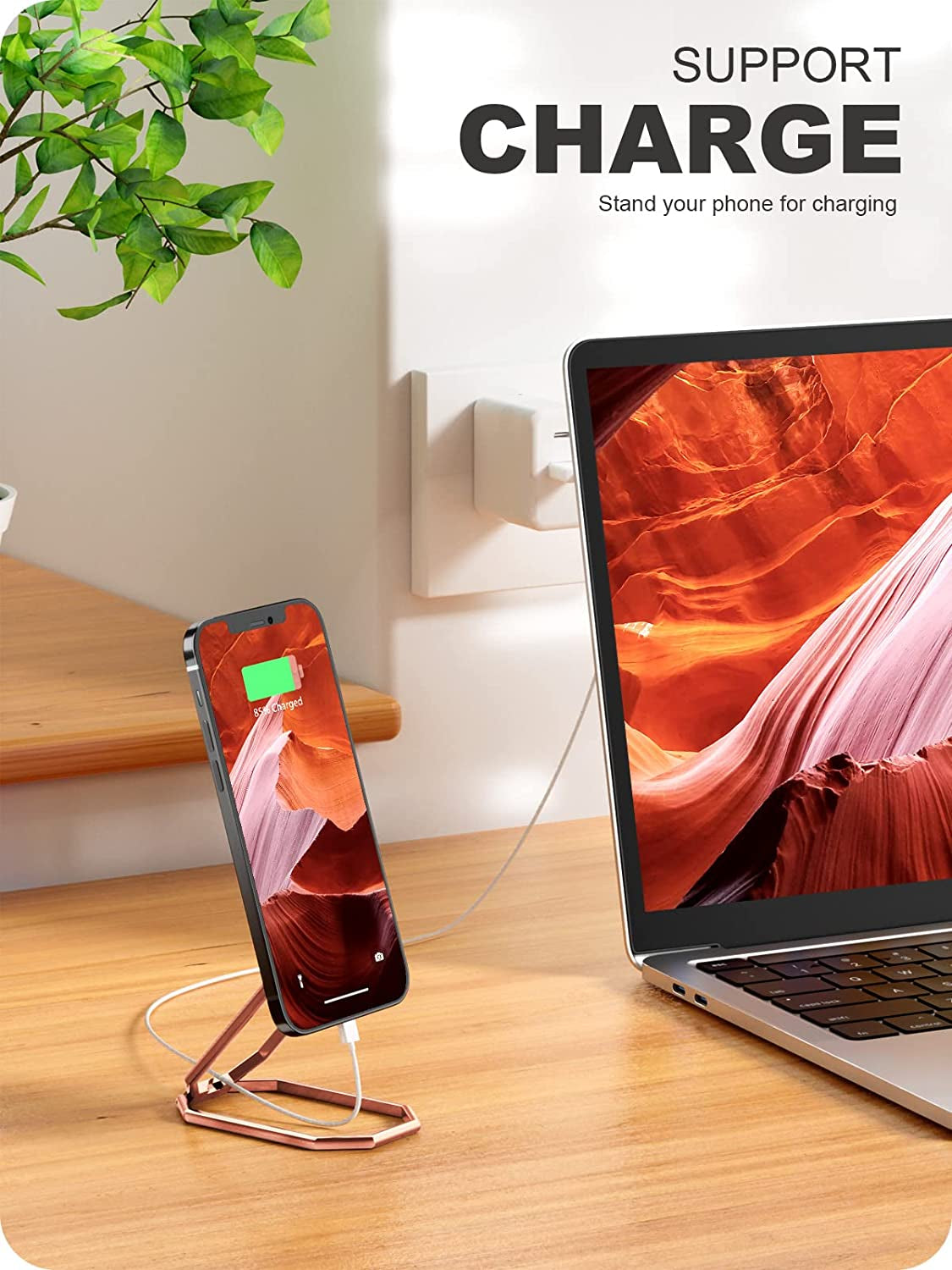 A-Lugei【Foldable & Adjustable】 Cell Phone Ring Holder Finger Kickstand,【Thick Case & Big Phone Friendly】 Cell Phone Holder for Hand, 【Magnetic】 Ring Holder for Cell Phone Grip, Iphone Ring Holder Grip  A-LuGei   