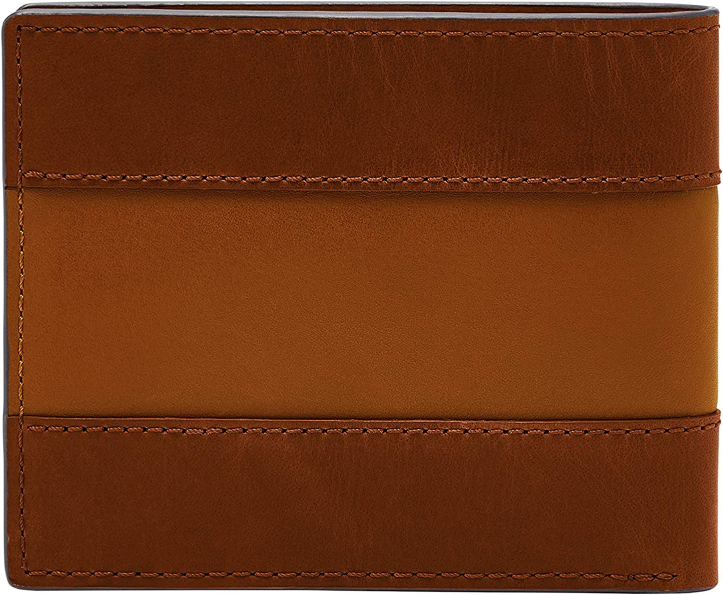 Fossil Men'S Leather Bifold Wallet with Flip ID Window  Fossil Men's Accessories Everett Brown  
