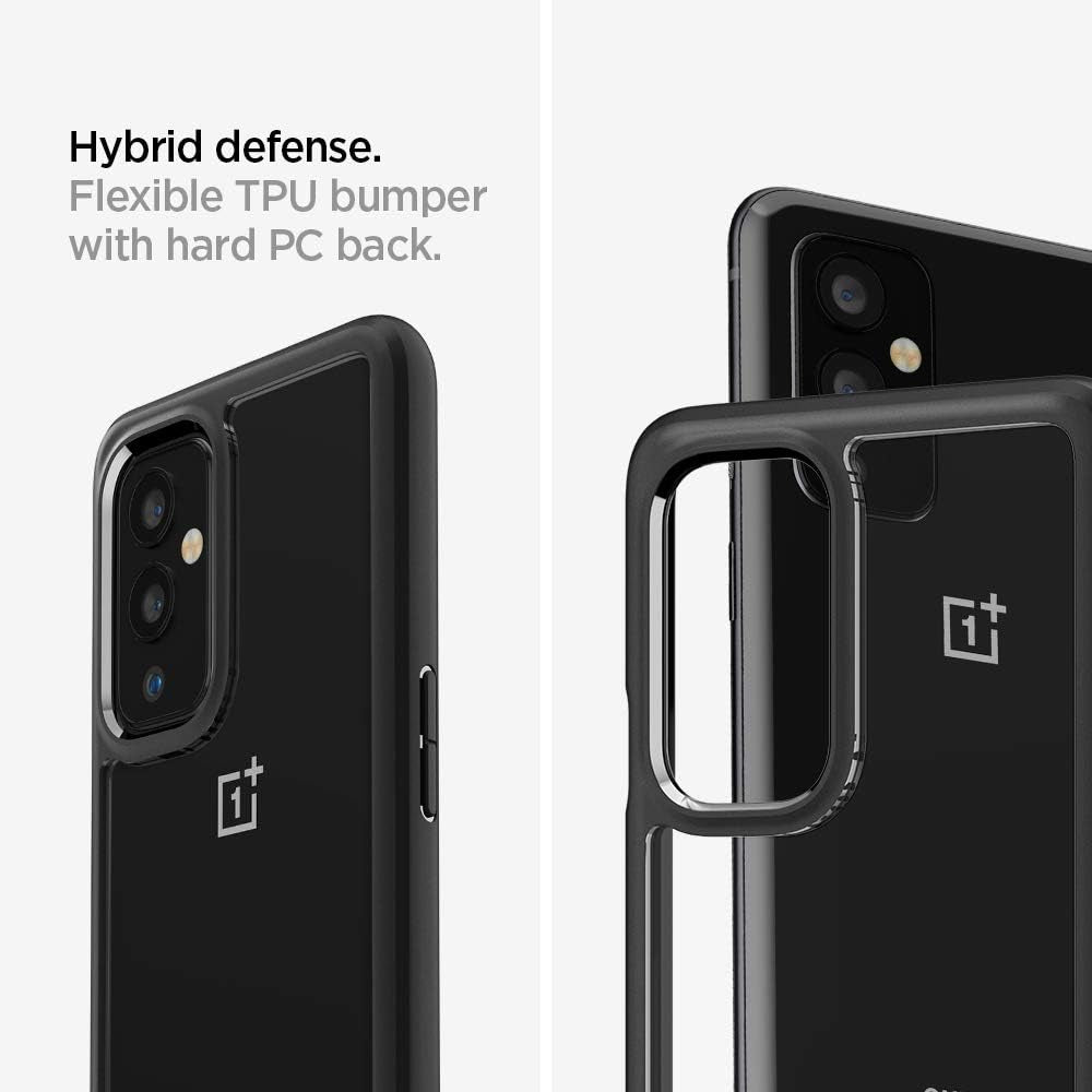 Spigen Ultra Hybrid Designed for Oneplus 9 Case 5G [Compatible with NA & EU Versions, NOT Compatible with CH & in Versions] (2021) - Matte Black  Spigen   