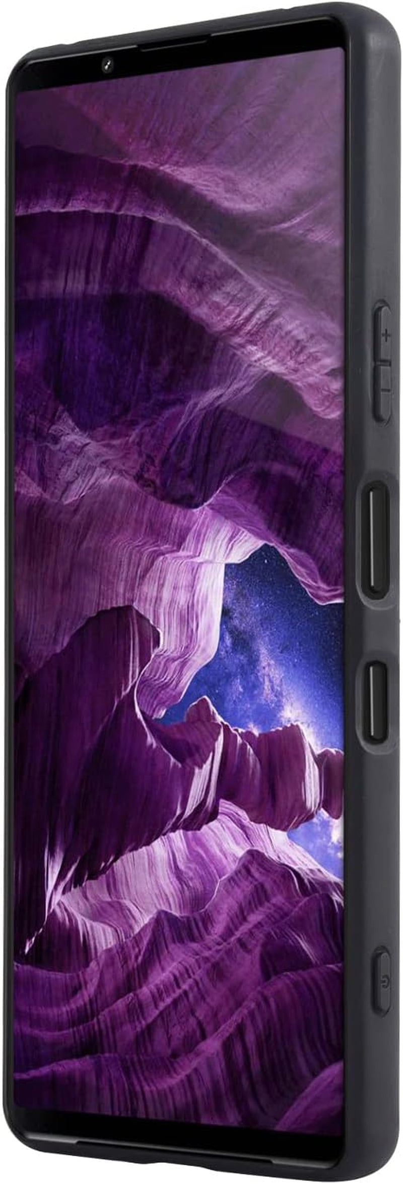 Compatible with Sony Xperia 1 III, Slim Business Casual Cloth Fabric Cover with TPU Interior Scratch Classic Durable Case for Sony Xperia 1 Iii-Splicing Black  XBS-Better   