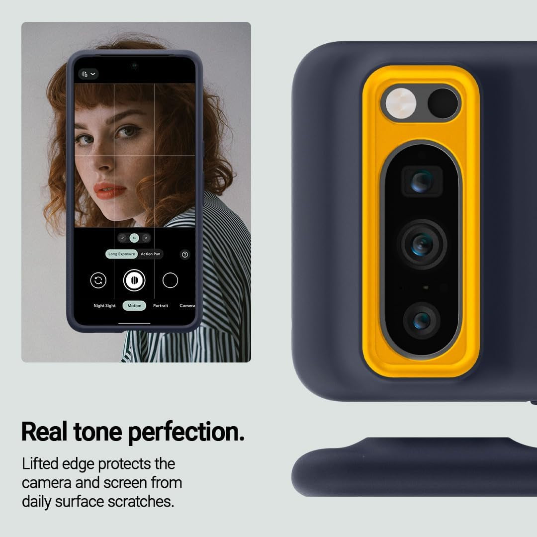 Caseology Nano Pop Silicone Case Compatible with Google Pixel 8 Pro Case 5G [Military Grade Drop Tested](2023) - Blueberry Navy  Spigen   